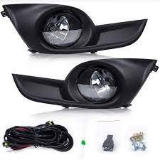 9005 9006 h11 led combo headlight fog light kit high low beam bulb white 6000k. Amazon Com Rp Remarkable Power Fl7118 Fit For 2013 15 Altima Chrome Black Bezel Fog Lights Kit Automotive