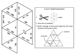 Download pdf files on the internet quickly and easily 2 And 3 Digit Subtraction With And Without Regrouping Game Math Tarsia Puzzle Teaching Resources