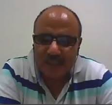 Blue and Orange Photo of Buildings Corporate Flyer