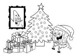 Dibujo Para Colorear De Bob Esponja De Navidad Christmas Coloring Pages Disney Coloring Pages Cartoon Coloring Pages