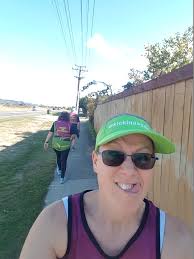 completing a 10 mile spring running event in hot and humid conditions