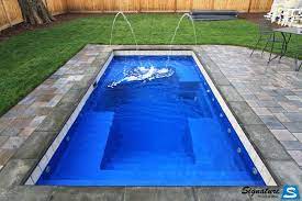 Maybe you would like to learn more about one of these? Palladium Plunge Model Pool From Leisure Pools Signature Fiberglass Pools Chicago Swimming Pool Builder Illin Plunge Pool Cost Leisure Pools Fiberglass Pools
