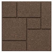 Rubber patio pavers are a somewhat new addition to the market, and the majority are made from looking for information about patio pavers? Multy Home 18 Inch X 18 Inch Cobblestone Envirotile Stepping Stone Earth The Home Depot Canada