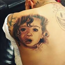 Various shots of chris brown tattoos celebrity tattoos. Chris Brown Tattoo Inked Magazine Tattoo Ideas Artists And Models