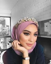30 Aksesoris Hijab Modern Kalung Headband Terbaru