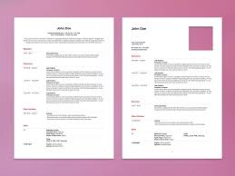 Free resume templates that gets you hired faster ✓ pick a modern, simple, creative or professional resume template. Free Apple Pages Resume Template With Minimalist Design