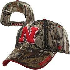 47 Brand Nebraska Cornhuskers Frost Adjustable Hat Realtree Camo Hats For Men Nebraska Cornhuskers Realtree Camo