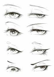 For happy or content anime eyes closed with the shape of the eyes in an upside down arch. Augen Base Eye Augen Eye Base Augen Eye Base Eyes Base Eye Eyes Eye Base Eyes Eye Bas Drawings Anime Eye Drawing Anime Drawings Tutorials