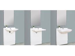 Lavabo Pour Handicapes Reglable En Hauteur Standard By Ropox