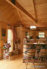 honest abe log home kitchen gallery