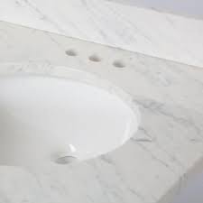 Home Decorators Collection 31 In X 22 In Stone Effects Vanity Top In Cascade With White Sink Seo3122com Cs The Home Depot Vanity Top White Sink Basin
