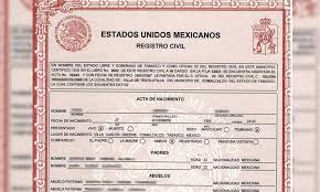 Esta inscripción en el registro civil supone el reconocimiento del estado. Registro Civil De Cdmx Corrige Actas De Nacimiento Y Defuncion Mexico Nueva Era