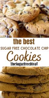 Are an excellent alternative for. How To Make Sugar Free Chocolate Chip Cookies That Taste Good Sugar Free Cookies Sugar Free Recipes Sugar Free Chocolate Chip Cookies