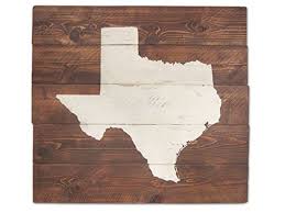Celebrate a texas home interior design filled with western wall decor and ranch casual home decorator accents. Amazon Com Rustic Texas Wall Art State Sign Home Decor Map Art Handmade