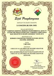 Jabatan kesihatan negeri sarawak 93590 kuching, sarawak malaysia. Licenses Certificates