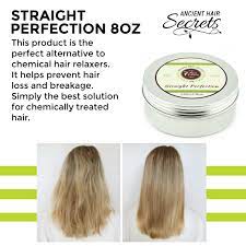 Straight Perfection 8oz This Product Is The Perfect Alternative To Chemical Hair Relaxers It Helps Natural To Relaxed Hair Hair Relaxers Natural Hair Styles
