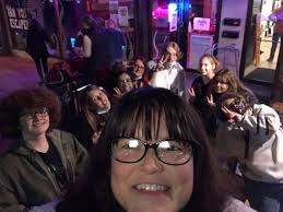 Proud dad moment with artistic kid near Belleville