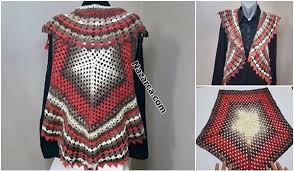 Besgen Kadin Yelek Tigla Batik 5 Gen Motifle Nazarca Com Kadin Batik Yelek