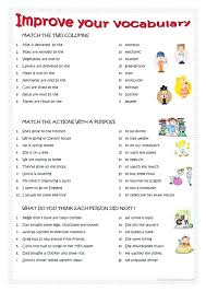 Reading, listening listening is how we first learn words as a child and can profoundly impact how we learn to pronounce and use new words. Improve Vocabulary Learning Speak Worksheets Math Grade Activities Tutor Basic Sums Skills Shades Meaning Sumnermuseumdc Org