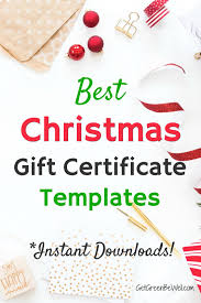 Best Christmas Gift Certificate Template Downloads 2020 Get Green Be Well This background design usable for diploma, invitation. best christmas gift certificate
