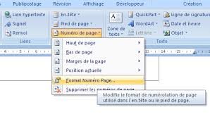 Check spelling or type a new query. La Numerotation Des Pages Avec Word 2007