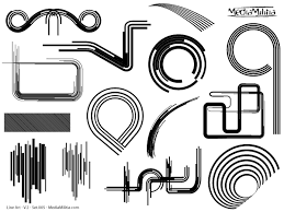 Quality art starts with the elements and principles of. Line Art Vector Design Elements Set 5 Vector Free Download