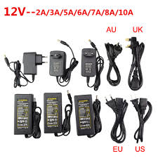 Each led light looks like a glimmering water droplet clinging to a shiny wire. Lot 110v Ac Dc 12v Adapter 2a 3a 5a 6a 8a 10a Power Supply Us Plug Female Head String Fairy Lights Home Garden Pumpenscout De