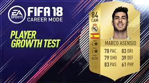 Fast to check out the all data of cardtype asensio on fifa 19 ultimate team here! Fifa 18 Marco Asensio Growth Test Gameplay Youtube