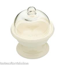 Find cake stand with dome at macy's. Kitchen Craft Small Ceramic Cupcake Muffin Cake Stand Glass Dome Cover