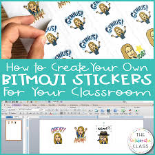 How To Create Your Own Bitmoji Stickers For Your Classroom Bitmoji Stickers High School Classroom Teacher Classroom