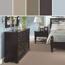 Blue Walls Black Furniture Google Search Bedroom Decor Design Brown Furniture Bedroom Bedroom Carpet