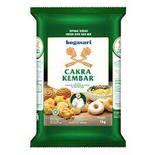 Siapkan 1/4 sdt untuk baking powder. Tepung Terigu Bogasari Cakra Kembar Premium Tepung Untuk Roti Mie 1 Kg Lazada Indonesia