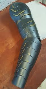 I then came across a post on rpf (would give credit if i could find again). Winter Soldier Arm Foam Templates Winter Soldier Cosplay Winter Soldier Costume Winter Soldier