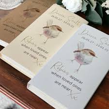 Funeral Tissue Sleeve. Tissues. Funeral Favour. Funeral Favor. Remembrance.  in Memory Of. Personalised Favour. Customized Funeral Gift