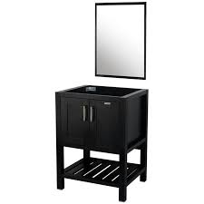 We did not find results for: 24 Inch Free Standing Black Bathroom Vanity With 2 Doors And Open Shel Housetie