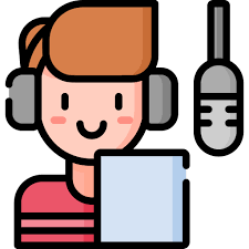 Locutor De Radio Icones De Pessoas Gratis