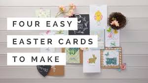 Kids can select a card, personalized it and print or they can print coloring card and color it. Four Easy Easter Cards To Make Hobbycraft Youtube
