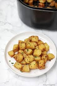 You may also cut your potatoes into. Air Fryer Potatoes Air Fryer Diced Potatoes Recipe Vibes