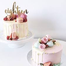 Rose Gold 18 Birthday Cake Decorations Communicake It On Instagram Double Dessert Goodness By Amy Keats Featuring Out Gold Mirr In 2020 18th Birthday Cake 18th Birthday Cake For Girls Cool Birthday Cakes