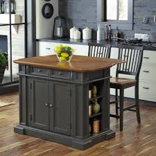 Amazon's choice for kitchen island with seating. Homestyles Americana Grey Kitchen Island With Seating 5013 948 The Home Depot