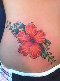 Hibiscus Tattoos Japanese Tattoos Hibiscus Tattoo Symbolic Tattoos Flower Tattoo On Side