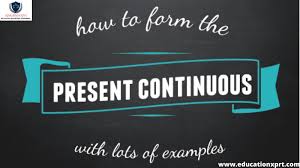Present simple tense is used to state an action which occurs on regular basis in present. Present Continuous Tense Formula Definition And Example And Structure