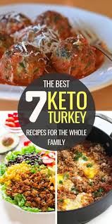 Looking for healthy ground turkey recipes? 7 Keto Ground Turkey Recipes For The Whole Family Keto Recipes Dinner Ground Turkey Recipes Ground Turkey Recipes Healthy