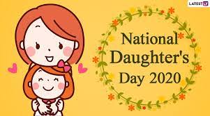 Do you know world daughters day is celebrate on september 28. National Daughters Day 2020 Hd Images And Wishes Whatsapp Stickers Facebook Greetings Instagram Stories Gif Images And Messages To Send Your Daughter Latestly