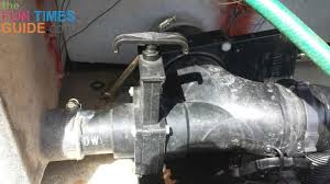 An rv air conditioner leaking water inside when it rains is a common occurrence, and it's one that you must address as soon as you notice it to prevent widespread and costly damage. Rv Water Tank Repair How To Replace A Leaking Rv Black Or Gray Water Tank Drain Valve The Rving Guide