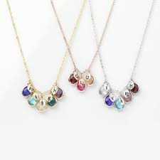 Mothers Day Personalized Birthstone Necklace For Mom Jewelry Etsy Mom Jewelry Birthstone Necklace Mothers Birthstone Necklace