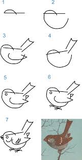 Simple Bird Drawing For Kids Easy Pin By Olena Leus On Tutorials And Lessons Uroki Zhivopisu I Dizajnu Art Drawings Simple Bird Drawings Pencil Art Drawings