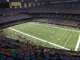 mercedes benz superdome view from terrace level 635 vivid