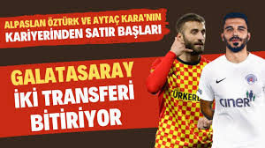 Galatasaray, göztepe'den ayrılan milli stoper alpaslan öztürk ve kasımpaşa'nın başarılı orta saha oyuncusu aytaç kara'yla 2024 yılına kadar sözleşme imzalandığını açıkladı. Galatasaray In Transferde Anlastigi Alpaslan Ozturk Ve Aytac Kara Nin Kariyerinden Satir Baslari Youtube