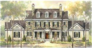 Beautiful And Even Great Without The 2 Side Wings It Could Be Built In Peoria And Not Look Obscene Castle House Plans Unique House Plans Stone Farmhouse